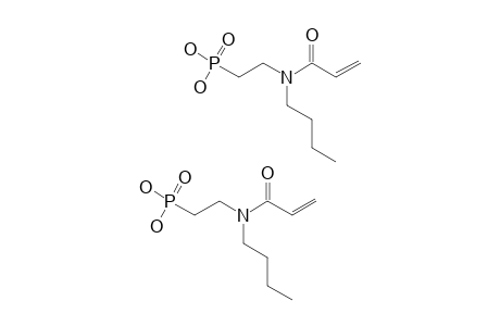 N-BUTYL-N-(2-PHOSPHONOETHYL)-ACRYLAMIDE