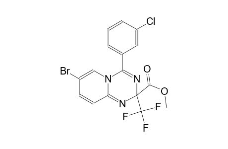 7-Bromo-4-(3-chlorophenyl)-2-(trifluoromethyl)-2-pyrido[1,2-a][1,3,5]triazinecarboxylic acid methyl ester