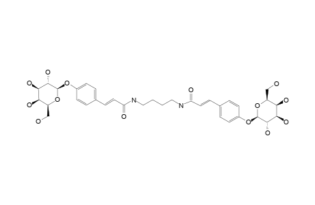 N,N-BIS-[4-(BETA-D-GALACTOPYRANOSYL-OXY)-(E)-BENZENEPROPENYL]-1,4-BUTANEDIAMINE