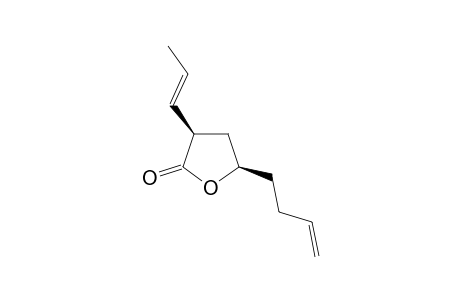 5-(E)-BUT-3-ENYL-3(E)-PROPENYL-DIHYDROFURAN-2-ONE