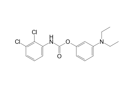 2,3-dichlorocarbanilic acid, m-(diethylamino)phenyl ester