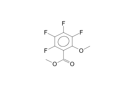 2-METHOXYTETRAFLUOROBENZOIC ACID, METHYL ESTER