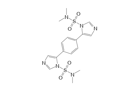 1,4-Di-[1-(dimethylsulfamoyl)-5-imidazolyl]benzene