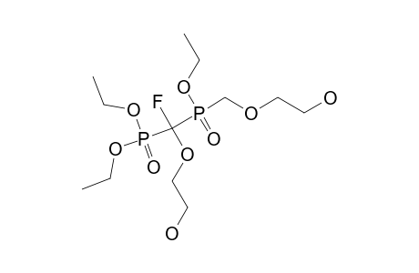 DIETHYL-ALPHA-[ETHOXY-(2-HYDROXYETHOXYMETHYL)-PHOSPHORYL]-ALPHA-(2-HYDROXYETHOXY)-FLUOROMETHYLPHOSPHONATE