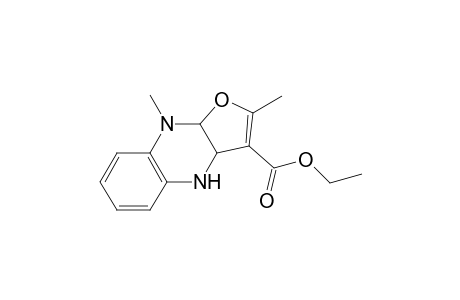 2,9-Dimethyl-3-ethoxycarbonyl-endo-3a,4,9,9a-tetrahydrofuro[2,3-b]quinoxaline