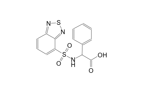 [(2,1,3-Benzothiadiazol-4-ylsulfonyl)amino](phenyl)acetic acid