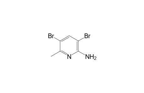 2-Amino-3,5-dibromo-6-methylpyridine