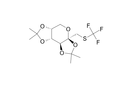 2,3,4,5-DI-O-ISOPROPYLIDENE-1-THIO-1-S-TRIFLUOROMETHYL-BETA-D-FRUCTOPYRANOSE