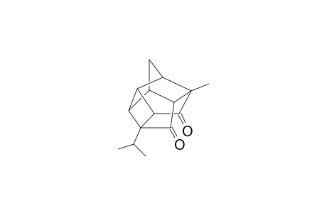 (1SR,2SR,3SR,5RS,6RS,7RS,9SR,10RS)-9-METHYL-1-(PROPAN-2-YL)-PENTACYCLO-[5.4.0.0(2,6).0(3,10).0(5,9)]-UNDECANE-8,11-DIONE