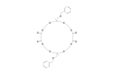 13,27-BIS-[(BENZYLOXY)-METHYL]-13,27-DIMETHYL-1,4,8,11,15,18,22,25-OCTAOXA-CYCLOOCTACOSANE-5,7,19,21-TETRAONE