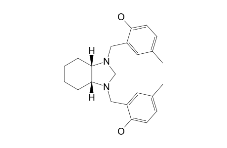 4,4'-DIMETHYL-2,2'-[[(3AR,7AS)-2,3,3A,4,5,6,7,7A-OCTAHYDRO-1H-1,3-BENZIMIDAZOLE-1,3-DIYL]-BIS-(METHYLENE)]-DIPHENOL