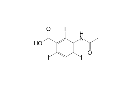 3-acetamido-2,4,6-triiodobenzoic acid