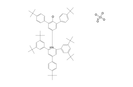 4-[4-(TERT.-BUTYL)-PHENYL]-2,6-BIS-[3,5-DI-(TERT.-BUTYL)-PHENYL]-1-[4-HYDROXY-3,5-BIS-[4-(TERT.-BUTYL)-PHENYL]-PHENYL]-PYRIDINIUM-PERCHLORATE