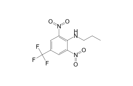 Benzenamine, 2,6-dinitro-N-propyl-4-(trifluoromethyl)-