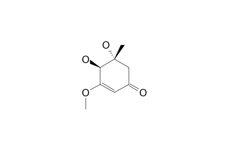 4R*,5S*-DIHYDROXY-3-METHOXY-5-METHYLCYCLOHEX-2-ENONE