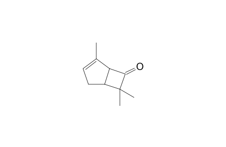 4,7,7-Trimethylbicyclo[3.2.0]hept-3-en-6-one