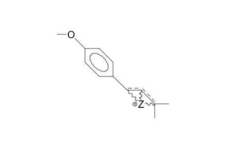 1-(4-Methoxy-phenyl)-3-methyl-but-2-enyl cation