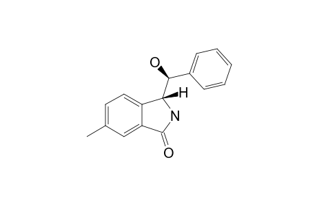 3-(HYDROXYPHENYLMETHYL)-6-METHYL-ISOINDOLIN-1-ONE;ALPHA-(R*)-(3R*)-ISOMER