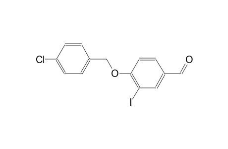 4-[(4-chlorobenzyl)oxy]-3-iodobenzaldehyde