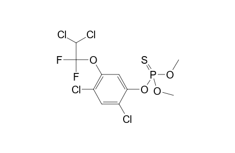 Phosphorothioic acid, O-[2,4-dichloro-5-(2,2-dichloro-1,1-difluoroethoxy)phenyl]O,O-dimethyl ester