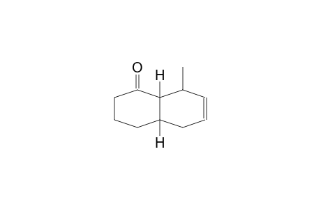 1(2H)-NAPHTHALENONE, 3,4,4A,5,8,8A-HEXAHYDRO-8-METHYL-