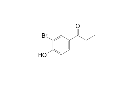 3'-bromo-4'-hydroxy-5'-methylpropiophenone