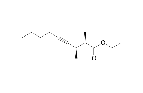 ethyl (2R,3R)-2,3-dimethylnon-4-ynoate