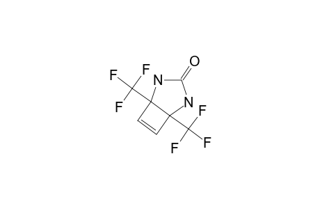 1,5-BIS-(TRIFLUOROMETHYL)-2,4-DIAZABICYCLO-[3.2.0]-HEPT-6-EN-3-ONE