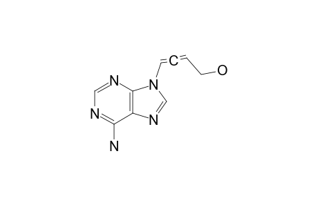 (+/-)-N(9)-(4-HYDROXY-1,2-BUTADIEN-1-YL)-ADENINE;ADENALLENE