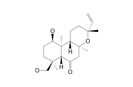 ENT-1-ALPHA,18-DIHYDROXY-6-OXO-13-EPI-MANOLY-OXIDE