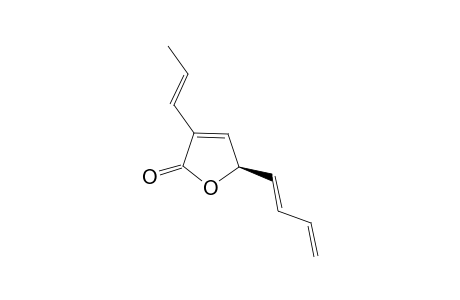 5-(E)-BUTA-1,3-DIENYL-3(E)-PROPENYL-5H-FURAN-2-ONE