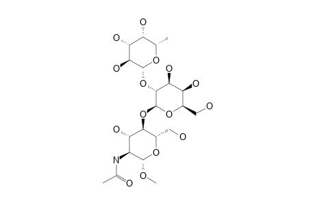 ALPHA-L-FUC-(1->2)-BETA-D-GAL-(1->4)-BETA-D-GLC-N-AC-O-ME