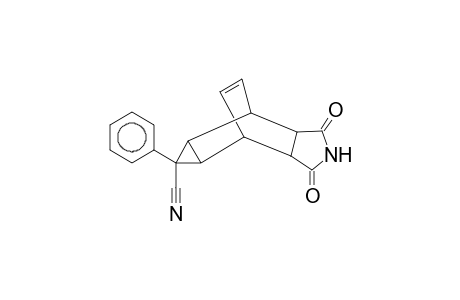 TRICYCLO[3.2.2.0E2,4]NON-8-EN-exo-6,7-DICARBOXYLIC ACID IMIDE, 3-CYANO-3-PHENYL-