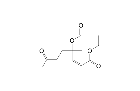 4-FORMYLOXY-4-METHYL-7-OXOOCT-2(Z)-ENOIC-ACID-ETHYLESTER