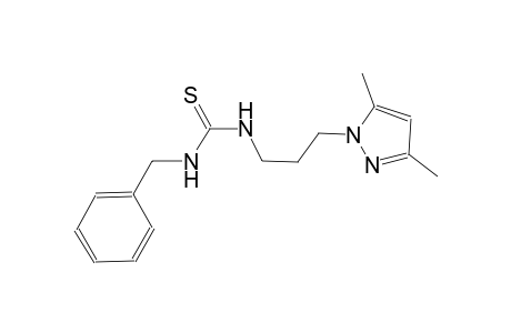 N-benzyl-N'-[3-(3,5-dimethyl-1H-pyrazol-1-yl)propyl]thiourea