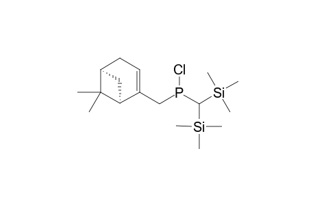 bis{(Trimethylsilyl)methyl]chloro[(6',6'-dimethylbicyclo[3.1.1]hept-2'-en-2'-ylmethyl]phosphane