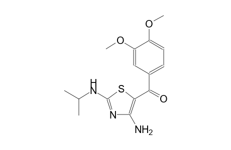 methanone, [4-amino-2-[(1-methylethyl)amino]-5-thiazolyl](3,4-dimethoxyphenyl)-