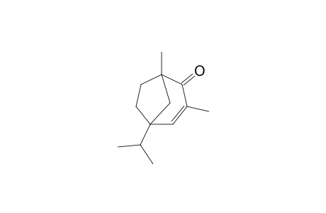 5-Isopropyl-1,3-dimethyl-bicyclo[3.2.1]oct-3-en-2-one