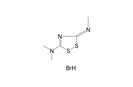 5-(DIMETHYLAMINO)-3-(METHYLIMINO)-3H-1,2,4-DITHIAZOLE, MONOHYDROBROMIDE