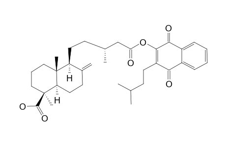 DIHYDROPRENYL-LAPACHOYL-JUNICEDRATE