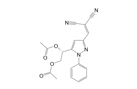 5-[(1S)-1,2-DIACETOXYETHYL]-3-[2,2-DICYANOVINYL]-1-PHENYLPYRAZOLE