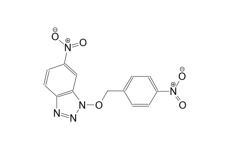 6-nitro-1-[(4-nitrobenzyl)oxy]-1H-1,2,3-benzotriazole