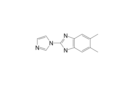 2-imidazol-1-yl-5,6-dimethyl-1H-benzimidazole