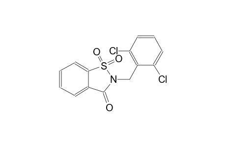 2-(2,6-dichlorobenzyl)-1,2-benzisothiazol-3(2H)-one 1,1-dioxide