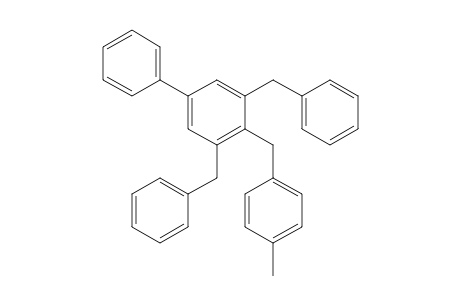 1,3-Dibenzyl-2-(4-methylbenzyl)-5-phenylbenzene