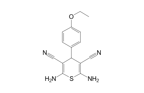 2,6-Diamino-4-(4-ethoxyphenyl)-4H-thiopyran-3,5-dicarbonitrile