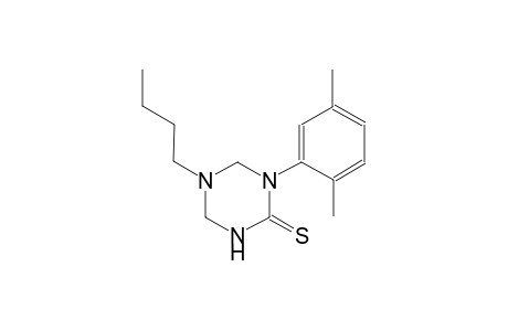 5-butyl-1-(2,5-dimethylphenyl)tetrahydro-1,3,5-triazine-2(1H)-thione