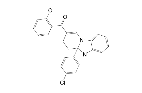 10A-(4-CHLOROPHENYL)-1,2,10,10A-TETRAHYDROBENZO-[4,5]-IMIDAZO-[1,2-A]-PYRIDIN-3-YL-(2-HYDROXYPHENYL)-1-METHANONE