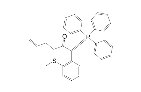 [(2-METHYLTHIOPHENYL)(PENT-4-ENOYL)-METHYLENE]-TRIPHENYL-PHOSPHORANE