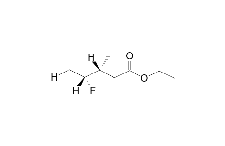 (THREO)-ETHYL 3-METHYL-4-FLUOROPENTANOATE